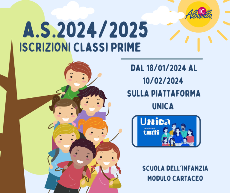 Iscrizioni Alle Scuole Dell’infanzia E Alle Scuole Di Ogni Ordine E ...